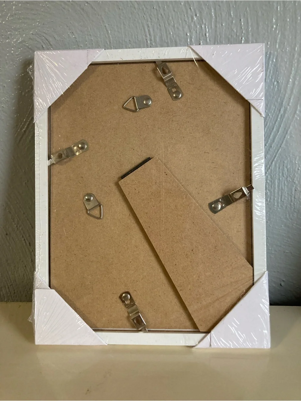 6x8, White Picture Frames, Set of 4, NEW